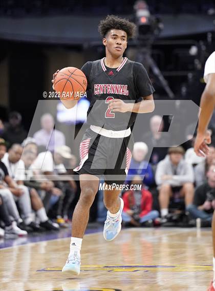Thumbnail 2 in Centennial @ Modesto Christian (CIF State Open Division Final) photogallery.
