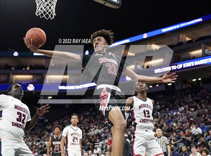 Thumbnail 1 in Centennial @ Modesto Christian (CIF State Open Division Final) photogallery.