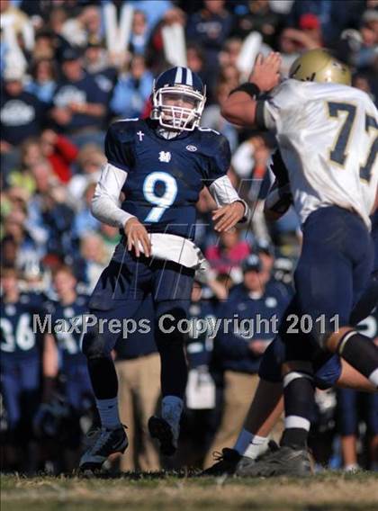 Thumbnail 3 in Notre Dame vs. Mater Dei (IHSA Class 4A Playoffs) photogallery.