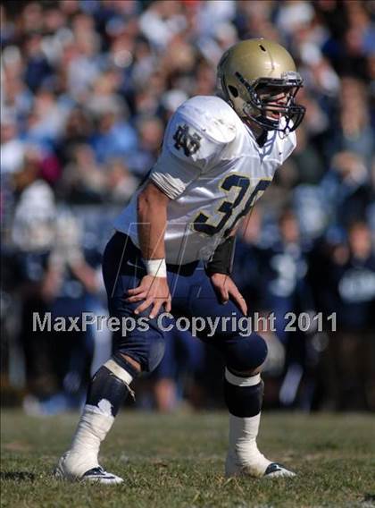 Thumbnail 2 in Notre Dame vs. Mater Dei (IHSA Class 4A Playoffs) photogallery.