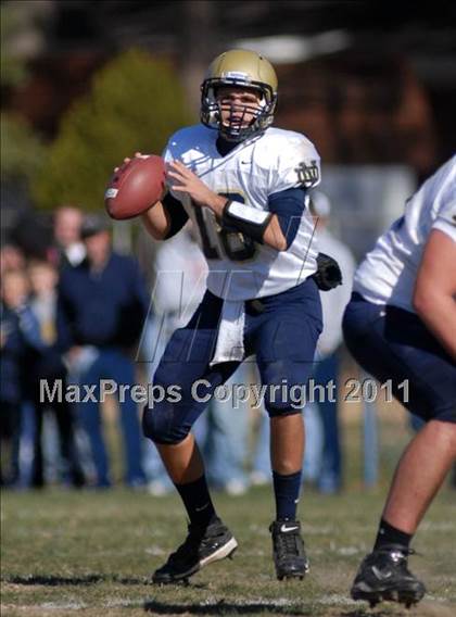 Thumbnail 3 in Notre Dame vs. Mater Dei (IHSA Class 4A Playoffs) photogallery.