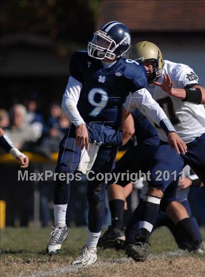 Thumbnail 1 in Notre Dame vs. Mater Dei (IHSA Class 4A Playoffs) photogallery.