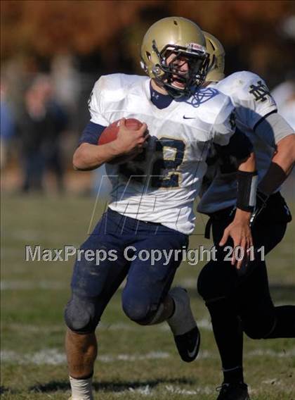 Thumbnail 1 in Notre Dame vs. Mater Dei (IHSA Class 4A Playoffs) photogallery.