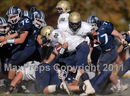 Thumbnail 1 in Notre Dame vs. Mater Dei (IHSA Class 4A Playoffs) photogallery.