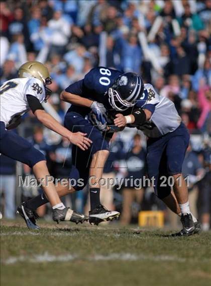 Thumbnail 2 in Notre Dame vs. Mater Dei (IHSA Class 4A Playoffs) photogallery.