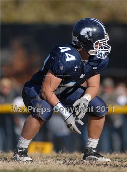 Thumbnail 2 in Notre Dame vs. Mater Dei (IHSA Class 4A Playoffs) photogallery.