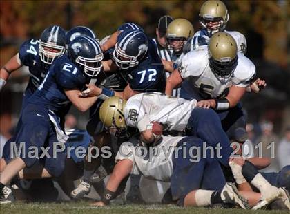 Thumbnail 3 in Notre Dame vs. Mater Dei (IHSA Class 4A Playoffs) photogallery.