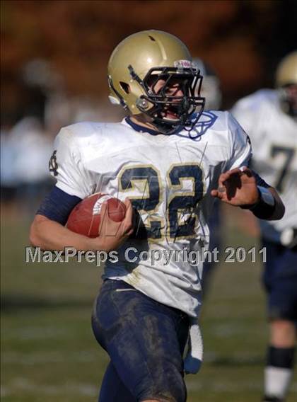 Thumbnail 3 in Notre Dame vs. Mater Dei (IHSA Class 4A Playoffs) photogallery.