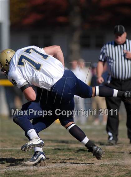 Thumbnail 3 in Notre Dame vs. Mater Dei (IHSA Class 4A Playoffs) photogallery.