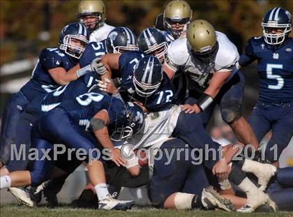 Thumbnail 3 in Notre Dame vs. Mater Dei (IHSA Class 4A Playoffs) photogallery.
