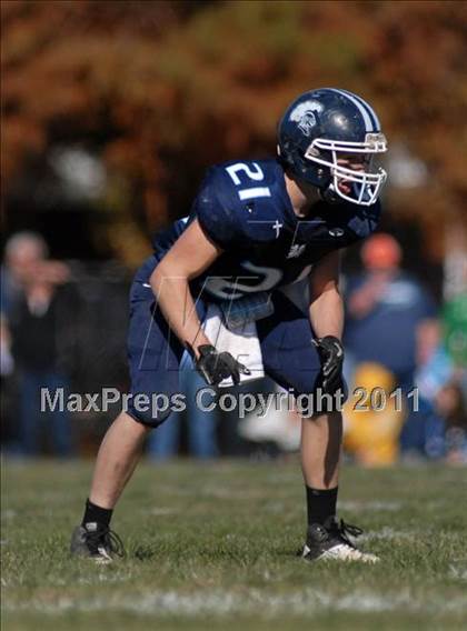 Thumbnail 2 in Notre Dame vs. Mater Dei (IHSA Class 4A Playoffs) photogallery.