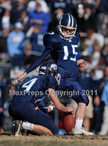 Thumbnail 1 in Notre Dame vs. Mater Dei (IHSA Class 4A Playoffs) photogallery.
