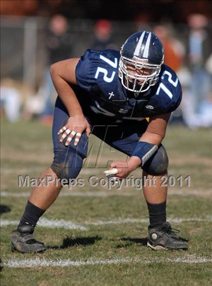 Thumbnail 1 in Notre Dame vs. Mater Dei (IHSA Class 4A Playoffs) photogallery.