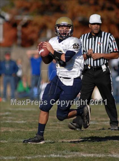 Thumbnail 1 in Notre Dame vs. Mater Dei (IHSA Class 4A Playoffs) photogallery.