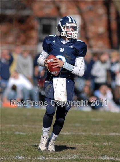 Thumbnail 3 in Notre Dame vs. Mater Dei (IHSA Class 4A Playoffs) photogallery.