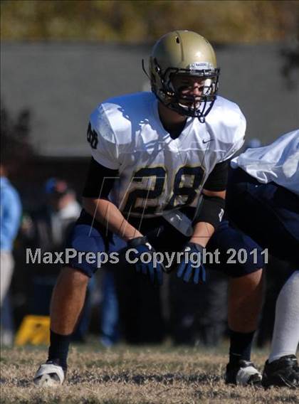 Thumbnail 1 in Notre Dame vs. Mater Dei (IHSA Class 4A Playoffs) photogallery.