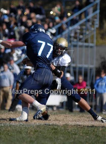 Thumbnail 3 in Notre Dame vs. Mater Dei (IHSA Class 4A Playoffs) photogallery.