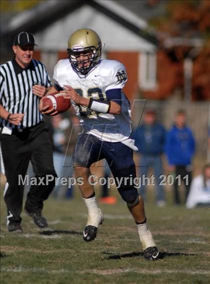 Thumbnail 2 in Notre Dame vs. Mater Dei (IHSA Class 4A Playoffs) photogallery.