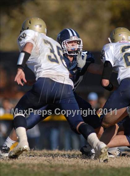 Thumbnail 1 in Notre Dame vs. Mater Dei (IHSA Class 4A Playoffs) photogallery.