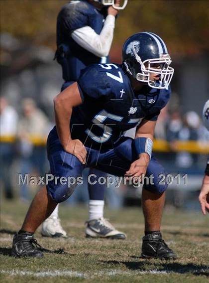 Thumbnail 1 in Notre Dame vs. Mater Dei (IHSA Class 4A Playoffs) photogallery.