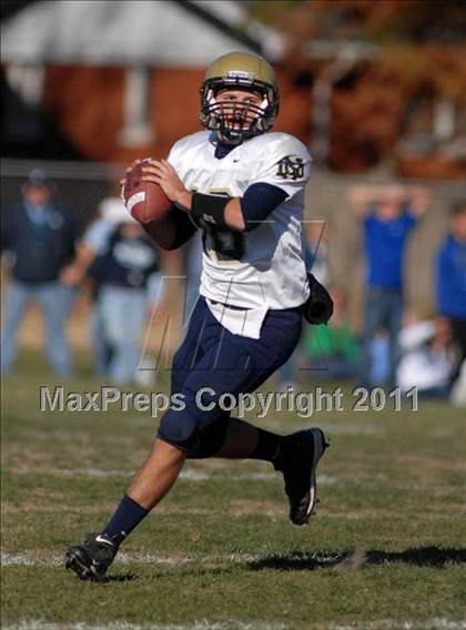 Thumbnail 2 in Notre Dame vs. Mater Dei (IHSA Class 4A Playoffs) photogallery.