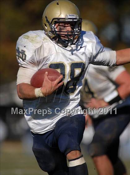 Thumbnail 2 in Notre Dame vs. Mater Dei (IHSA Class 4A Playoffs) photogallery.