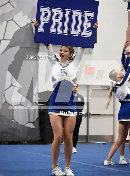 Thumbnail 2 in CIF State Cheer SoCal Championships - Session 1 (Murrieta Valley -Santa Margarita) photogallery.
