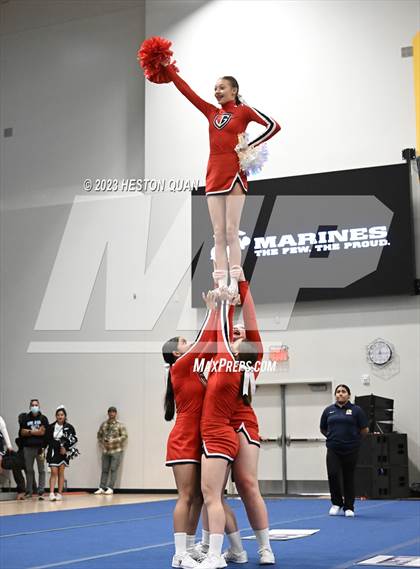 Thumbnail 2 in CIF State Cheer SoCal Championships - Session 1 (Murrieta Valley -Santa Margarita) photogallery.