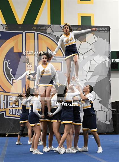 Thumbnail 3 in CIF State Cheer SoCal Championships - Session 1 (Murrieta Valley -Santa Margarita) photogallery.