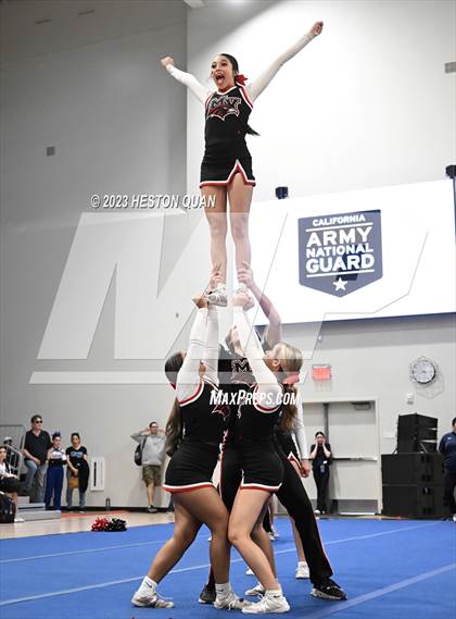 Thumbnail 2 in CIF State Cheer SoCal Championships - Session 1 (Murrieta Valley -Santa Margarita) photogallery.