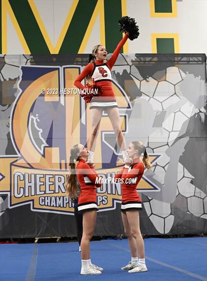Thumbnail 1 in CIF State Cheer SoCal Championships - Session 1 (Murrieta Valley -Santa Margarita) photogallery.