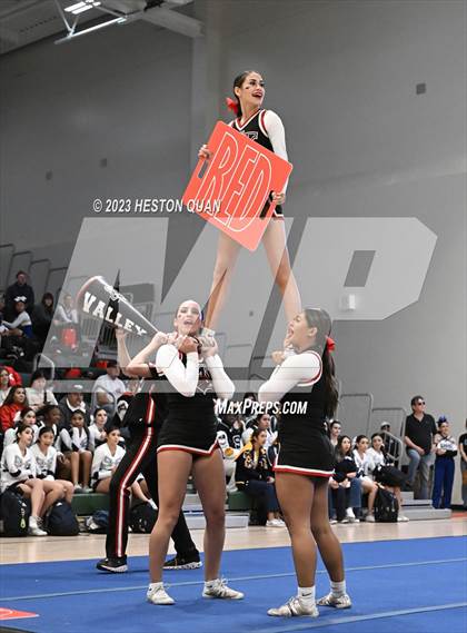 Thumbnail 2 in CIF State Cheer SoCal Championships - Session 1 (Murrieta Valley -Santa Margarita) photogallery.