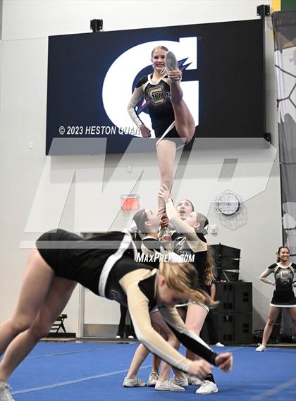 Thumbnail 3 in CIF State Cheer SoCal Championships - Session 1 (Murrieta Valley -Santa Margarita) photogallery.
