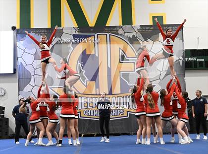 Thumbnail 3 in CIF State Cheer SoCal Championships - Session 1 (Murrieta Valley -Santa Margarita) photogallery.