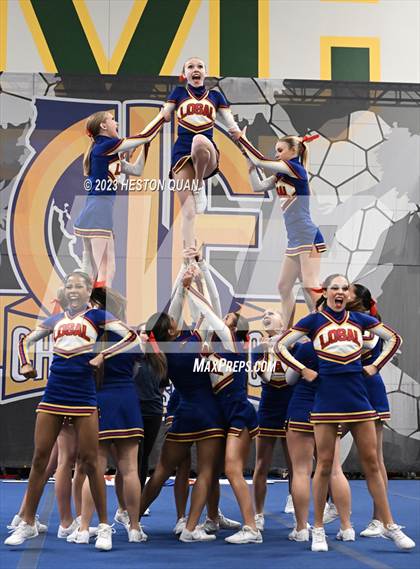Thumbnail 1 in CIF State Cheer SoCal Championships - Session 1 (Murrieta Valley -Santa Margarita) photogallery.