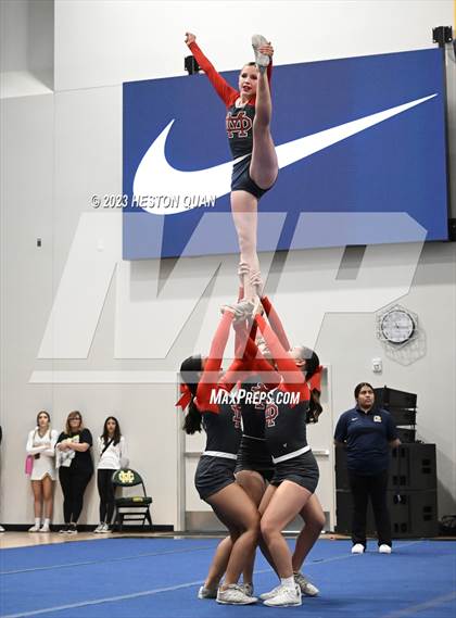 Thumbnail 2 in CIF State Cheer SoCal Championships - Session 1 (Murrieta Valley -Santa Margarita) photogallery.