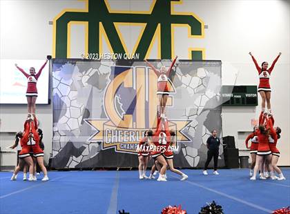 Thumbnail 2 in CIF State Cheer SoCal Championships - Session 1 (Murrieta Valley -Santa Margarita) photogallery.