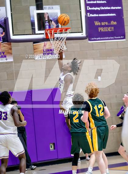 Thumbnail 1 in Mariposa County @ Bradshaw Christian (CIF SJS D5 Playoff) photogallery.