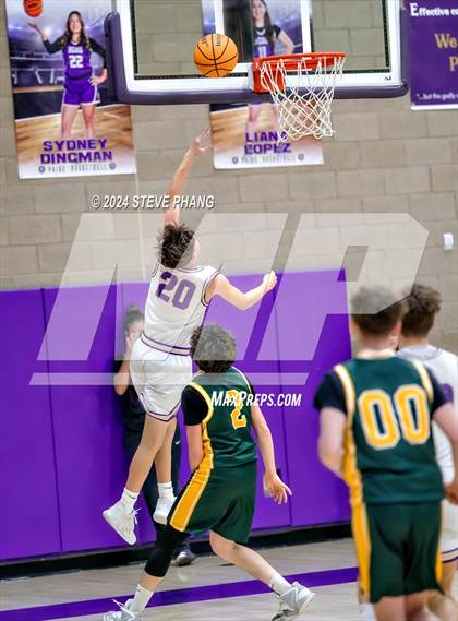 Thumbnail 2 in Mariposa County @ Bradshaw Christian (CIF SJS D5 Playoff) photogallery.