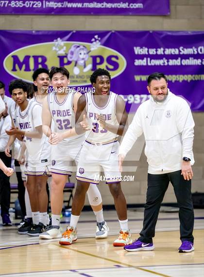 Thumbnail 2 in Mariposa County @ Bradshaw Christian (CIF SJS D5 Playoff) photogallery.