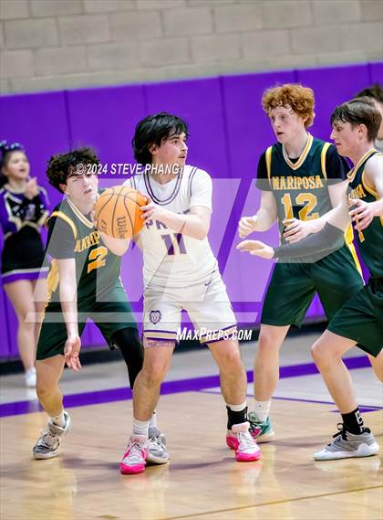 Thumbnail 2 in Mariposa County @ Bradshaw Christian (CIF SJS D5 Playoff) photogallery.