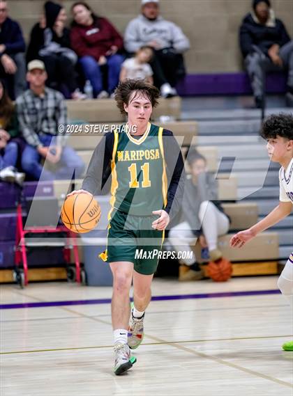 Thumbnail 2 in Mariposa County @ Bradshaw Christian (CIF SJS D5 Playoff) photogallery.