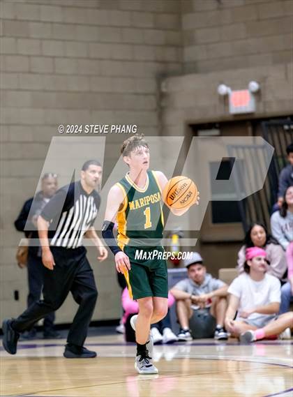 Thumbnail 2 in Mariposa County @ Bradshaw Christian (CIF SJS D5 Playoff) photogallery.