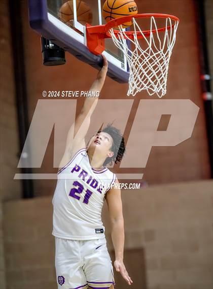 Thumbnail 2 in Mariposa County @ Bradshaw Christian (CIF SJS D5 Playoff) photogallery.