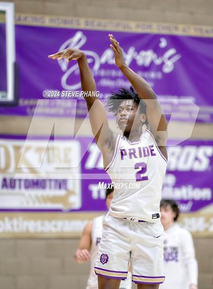 Thumbnail 2 in Mariposa County @ Bradshaw Christian (CIF SJS D5 Playoff) photogallery.