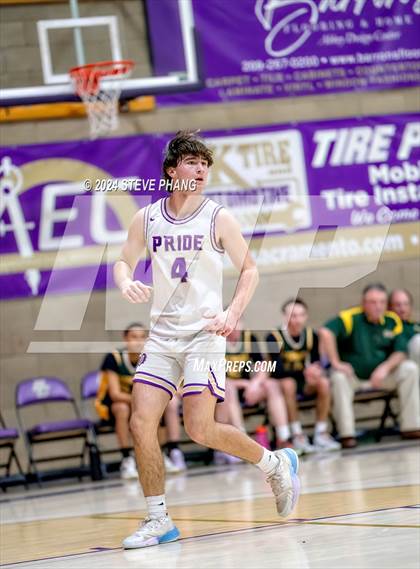 Thumbnail 2 in Mariposa County @ Bradshaw Christian (CIF SJS D5 Playoff) photogallery.
