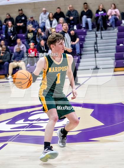 Thumbnail 2 in Mariposa County @ Bradshaw Christian (CIF SJS D5 Playoff) photogallery.