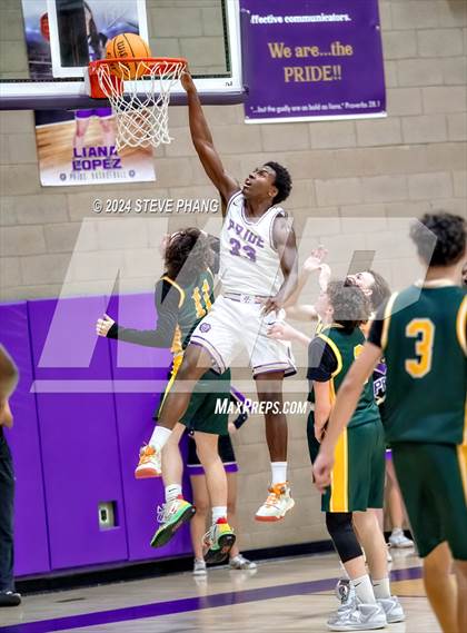 Thumbnail 1 in Mariposa County @ Bradshaw Christian (CIF SJS D5 Playoff) photogallery.