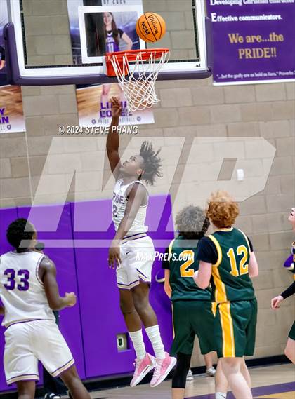 Thumbnail 2 in Mariposa County @ Bradshaw Christian (CIF SJS D5 Playoff) photogallery.