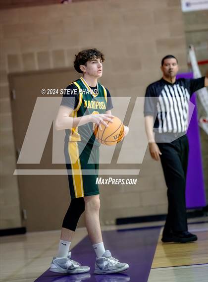 Thumbnail 2 in Mariposa County @ Bradshaw Christian (CIF SJS D5 Playoff) photogallery.